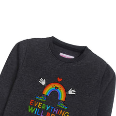 EVERYTHING CHARCOAL BOYS LONG SLEEVE SWEAT-SHIRT