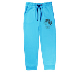 On The Run Junior Boy Track Suit Sky Blue Header Color