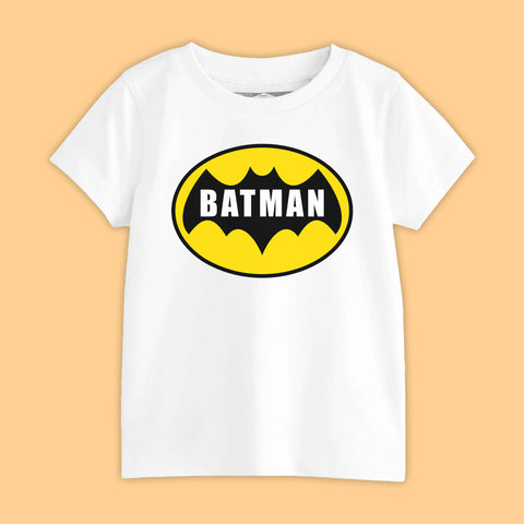 BATMAN BOYS SHORT SLEEVE WHITE T.SHIRT & PLANE PRINTED SHORTS (SF-29102)