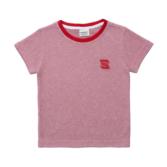 RED GREY POPCONE BOYS SHIRT 2000