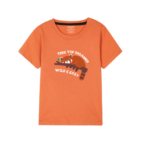 ORANGE GRAPHICS DREAMEER T-SHIRT