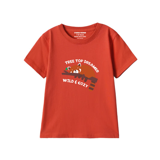 RED GRAPHICS DREAMER T-SHIRT 2000