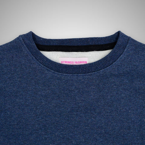 JUNIOR BOY SWEAT-SHIRT BLUE HEADER