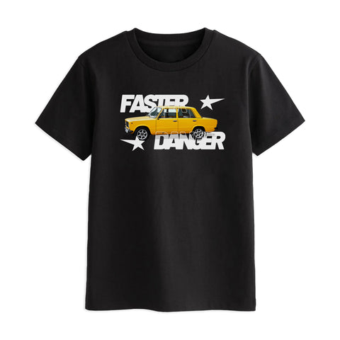 FASTER BOYS SHORT SLEEVE BLACK T.SHIRT & SHORTS