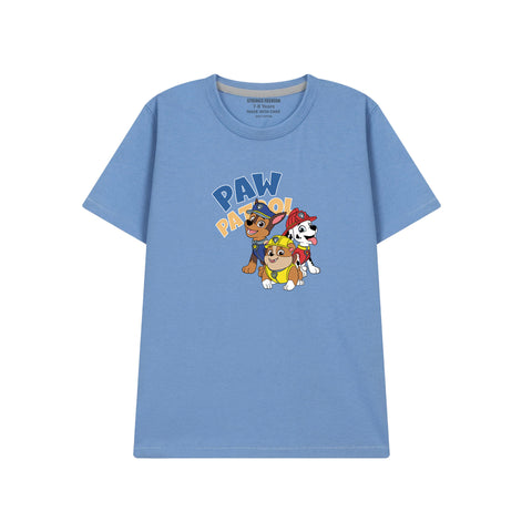 MOLE GREY GRAPHS PAW PETROL T-SHIRT