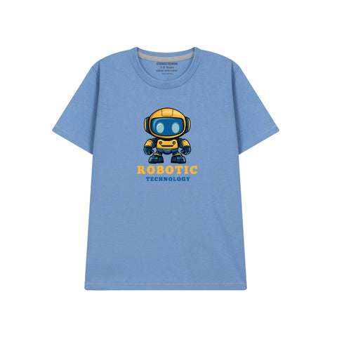 MOLE GREY GRAPHS PAW ROBOTIC T-SHIRT