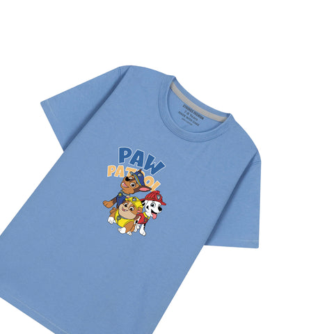 MOLE GREY GRAPHS PAW PETROL T-SHIRT