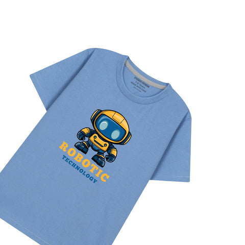 MOLE GREY GRAPHS PAW ROBOTIC T-SHIRT