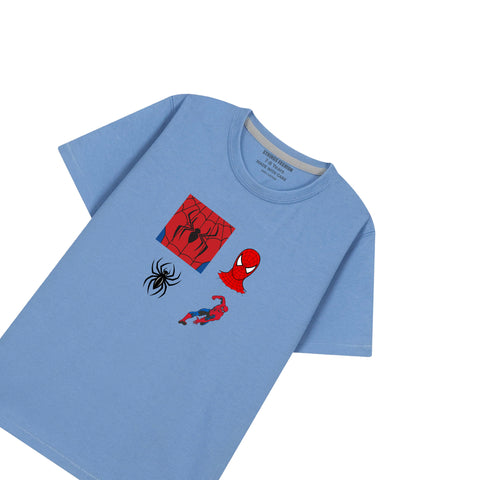 MOLE GREY GRAPHS PAW SPIDER T-SHIRT