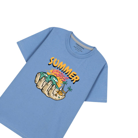 MOLE GREY GRAPHS PAW SUMMER T-SHIRT