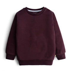 Junior Boy Sweat-Shirt Burgundy Color