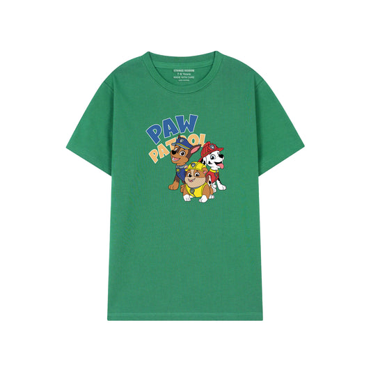GREEN T-SHIRT Graphics PAW PETROL 2000