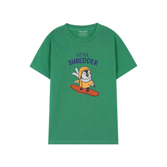 GREEN T-SHIRT Graphics SHREDDER 2000