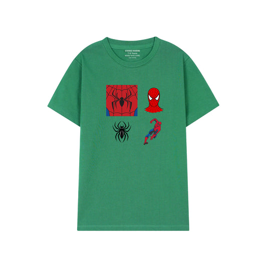 GREEN T-SHIRT Graphics SPIDER 2000