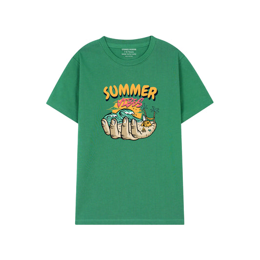 GREEN T-SHIRT Graphics SUMMER 2000