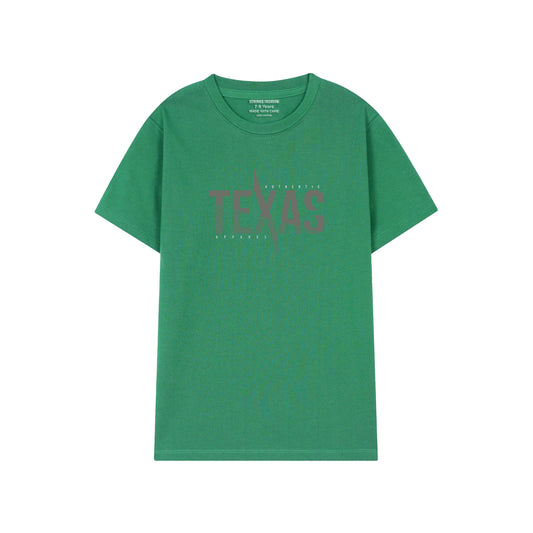 GREEN T-SHIRT Graphics TEXAS 2000