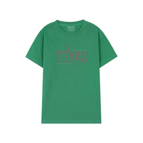 GREEN T-SHIRT Graphics TEXAS