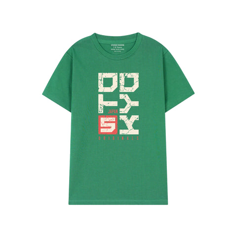 GREEN T-SHIRT Graphics TOKYO