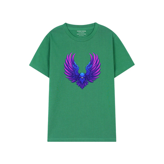 GREEN T-SHIRT Graphics PHONIX 2000