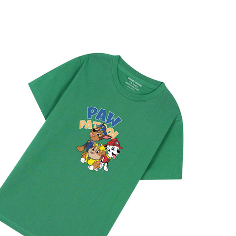 GREEN T-SHIRT Graphics PAW PETROL