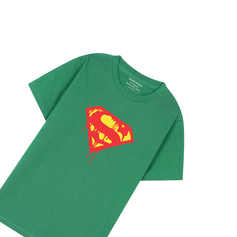GREEN T-SHIRT Graphics SUMER MAN