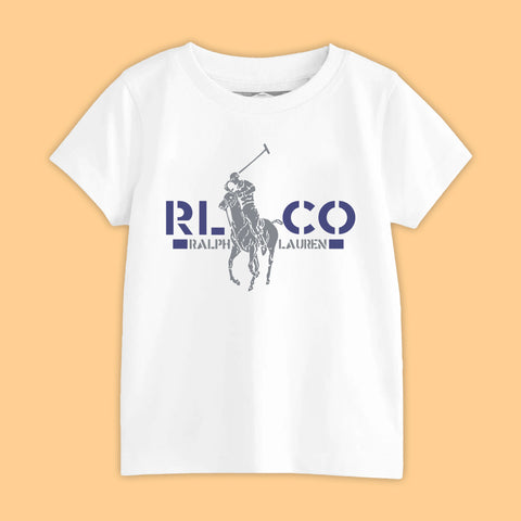 POLO BOYS SHORT SLEEVE WHITE T.SHIRT & PLANE PRINTED SHORTS (SF-29111)