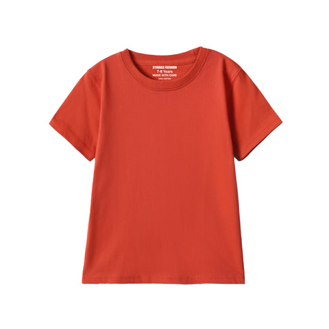 RED GRAPHICS BASIC T-SHIRT