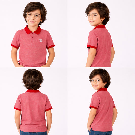 POLO SHIRT- BIRD EYE POLO SHIRT- STRINGSFASHION.PK 1024