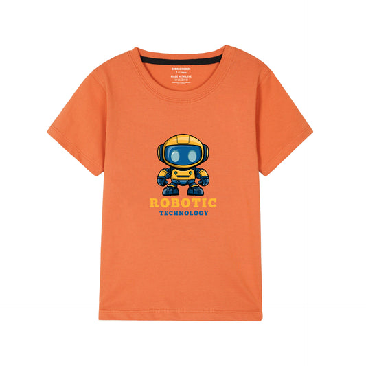 ORANGE GRAPHICS ROBORT T-SHIRT 1920