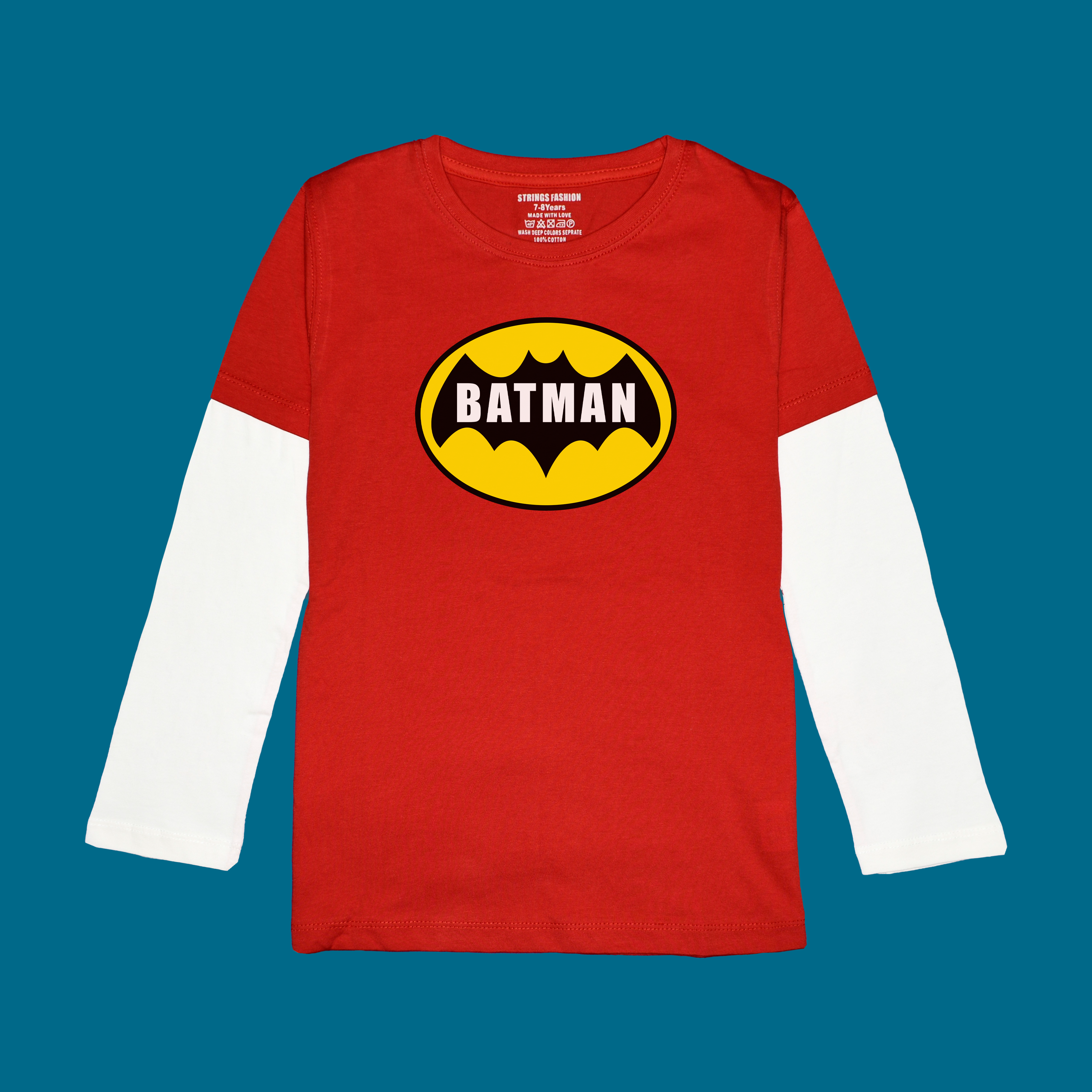 RED BOYS T.SHIRT