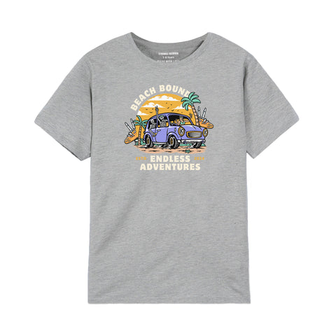 BEACH BOND GREY BOYS T.SHIRT