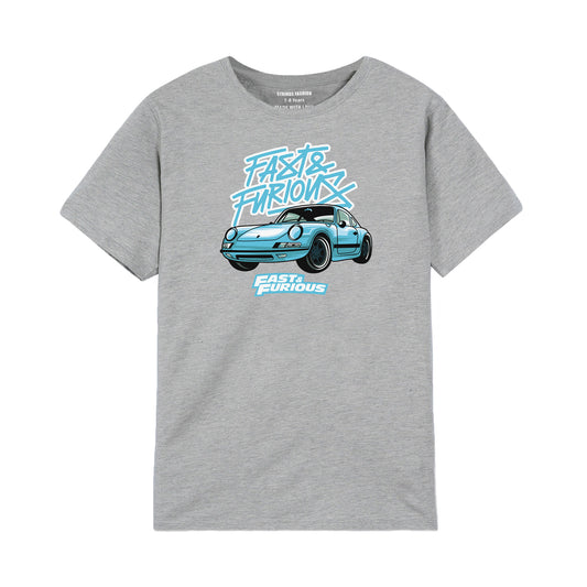 FAST & FURIOUS GREY BOYS T.SHIRT 2000