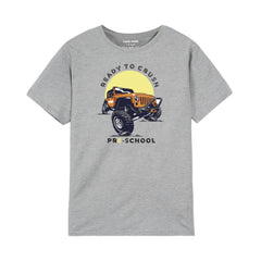 READY TO CRUSH GREY BOYS T.SHIRT
