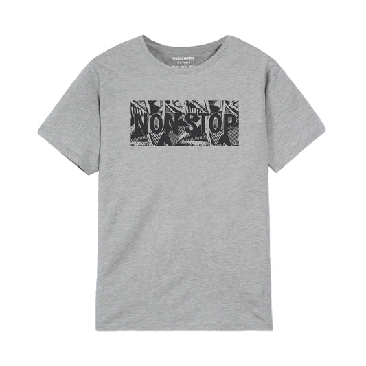 NON STOP GREY BOYS T.SHIRT 2000