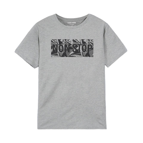 NON STOP GREY BOYS T.SHIRT
