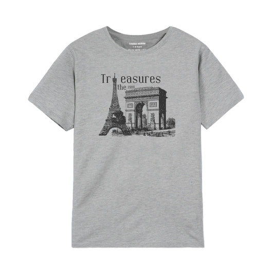 TREASURE SIDE GREY BOYS T.SHIRT 2000