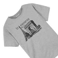 TREASURE SIDE GREY BOYS T.SHIRT