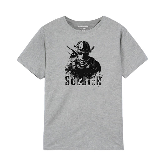 SOLDIER GREY BOYS T.SHIRT 2000