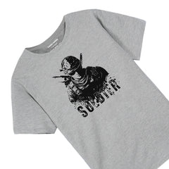 SOLDIER GREY BOYS T.SHIRT