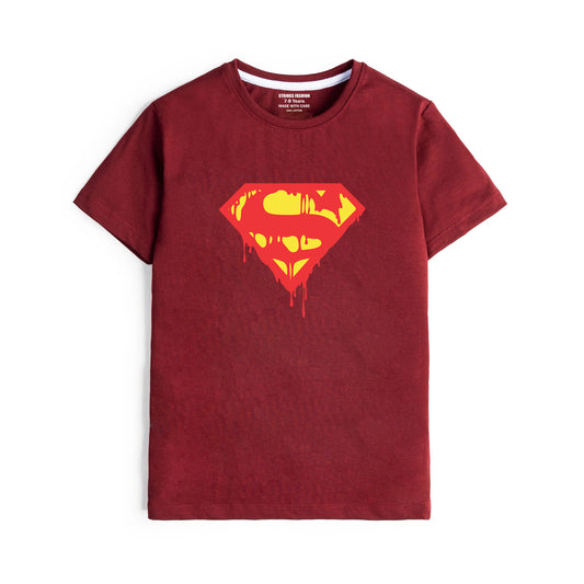 MAROON GRAPHICS SUPER T-SHIRT 2000