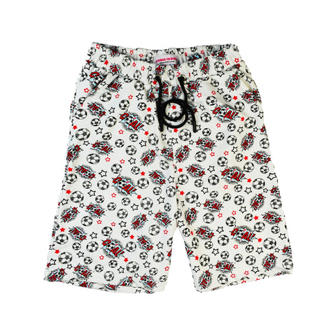 BATMAN BOYS SHORT SLEEVE BLACK T.SHIRT & FOOTBALL PRINTED SHORTS
