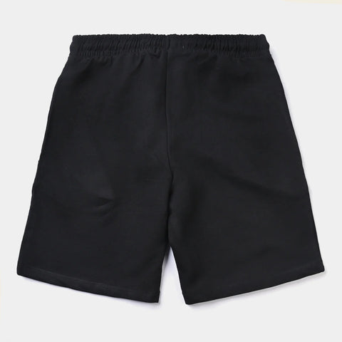 BLACK COTTON SHORTS
