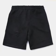 BLACK COTTON SHORTS