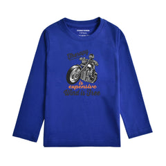 THERAPY NAVY PEONY COLOR BOYS LONG SLEEVE T.SHIRT