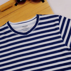 F.STRIPER NAVY WHITE JUNIOR BOYS T.SHIRT