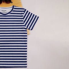 F.STRIPER NAVY WHITE JUNIOR BOYS T.SHIRT