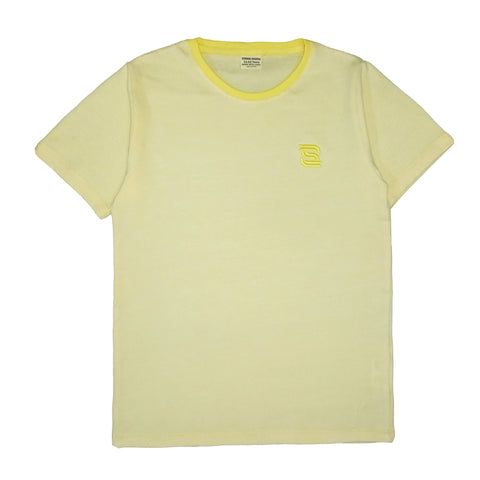 YELLOW WHITE POPCONE BOYS SHIRT