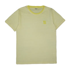 YELLOW WHITE POPCONE BOYS SHIRT