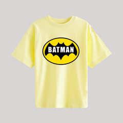 DIGITAL PRINTED BATMAN JUNIOR YELLOW COLOR BOYS T.SHIRT