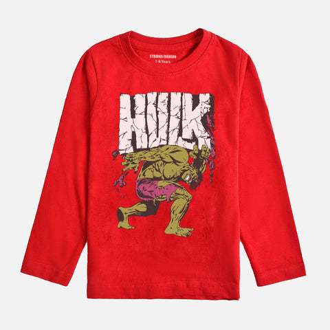HULK FEISTA BOYS LONG SLEEVE T-SHIRT